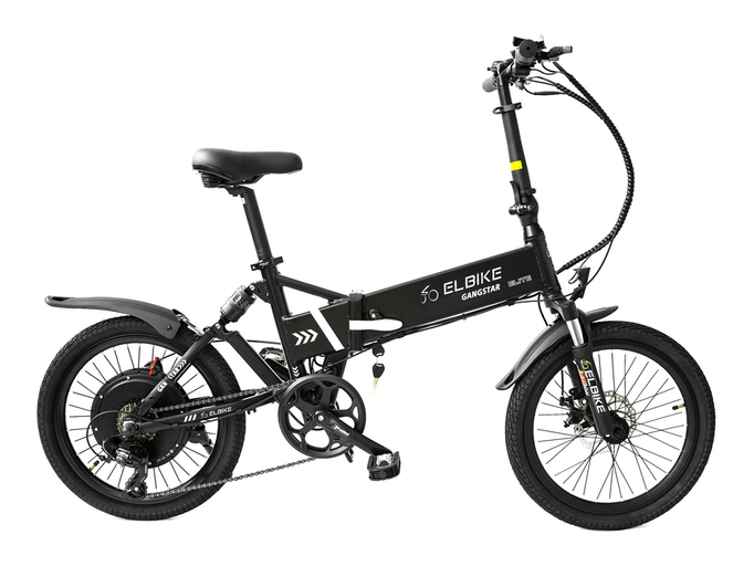 Электровелосипед Elbike Gangstar Elite 1500W (Черный)