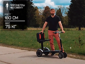 Электроскутер Mini Trike Ultra 700W - Фото 12